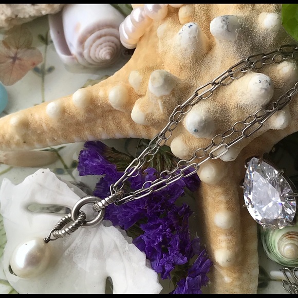 Silpada Freshwater Pearl Sterling Necklace - Picture 4 of 4